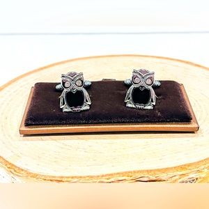 LBFEEL Owl Cufflinks